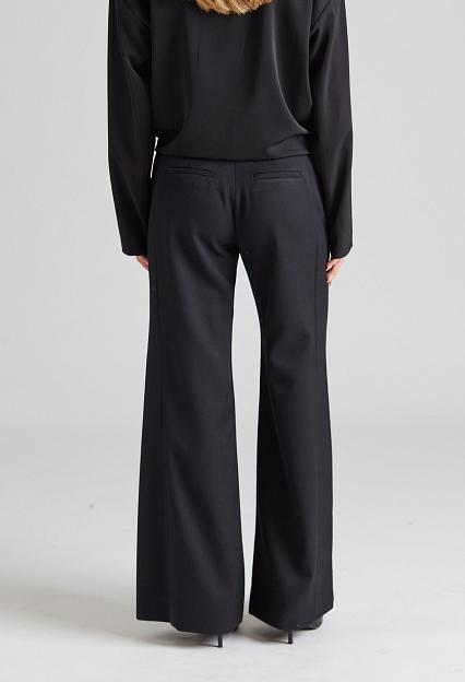 Victoria Beckham Side Panel Trouser Black 